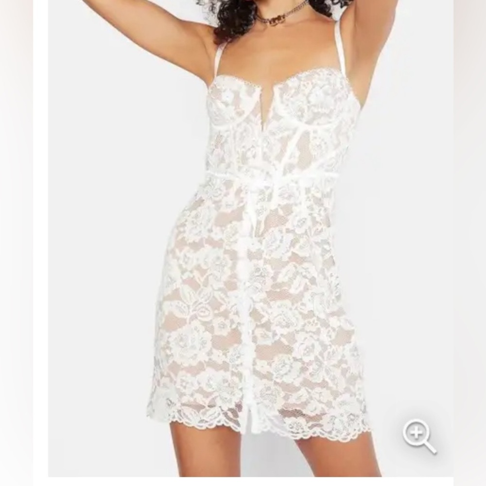 For Love and lemons Jillian mini dress